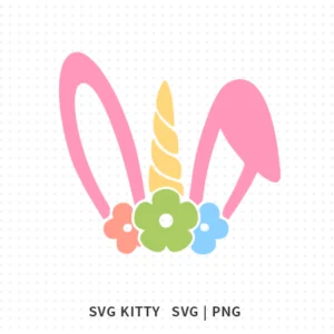 Easter Unicorn SVG Cut File