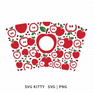 Apple Starbucks Wrap SVG Cut Files