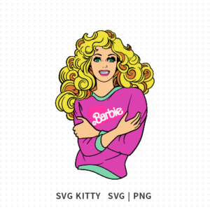 Barbie 80's Style SVG Cut File