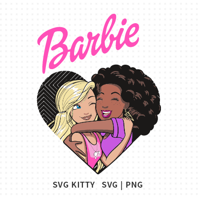 Barbie Best Friends Forever SVG Cut File