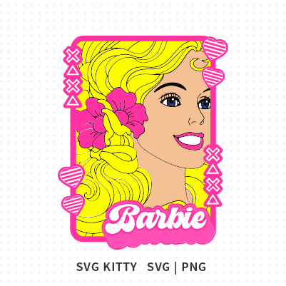 Barbie Heart Xoxo SVG Cut File