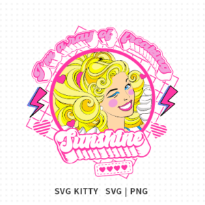 Barbie Sunshine SVG Cut File