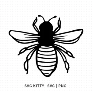 Bee Outline Ver2 SVG Cut File
