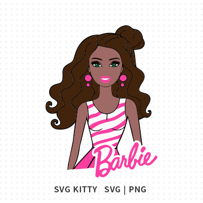 Black Barbie SVG Cut File