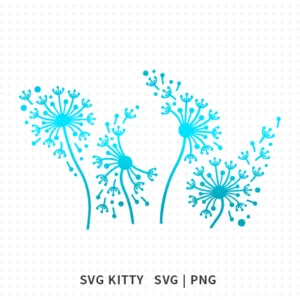 Dandelion Starbucks Wrap SVG Cut Files