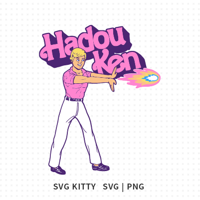 Hadou Ken SVG Cut File