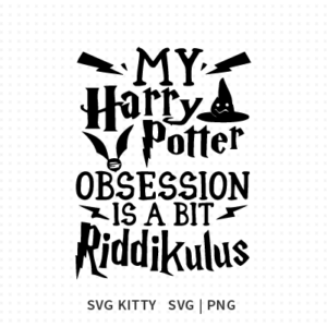 Harry Potter Obsession Riddikulus SVG Cut File