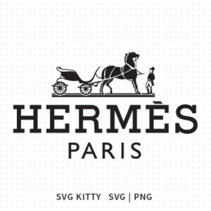 Hermes Logo SVG Cut File