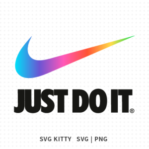 Just Do It Nike Logo SVG Cut Files