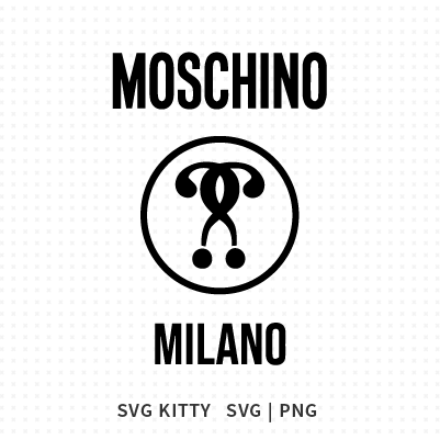 Moschino Logo SVG Cut File