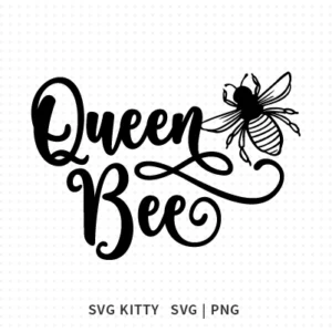 Queen Bee Ver2 SVG Cut File