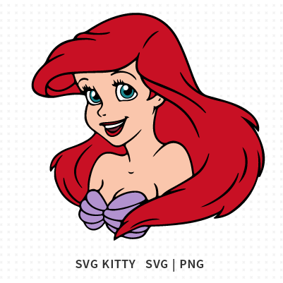 Ariel Disney SVG Cut File