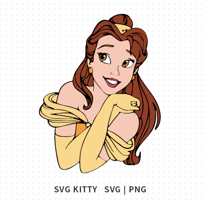 Beauty and The Beast Belle SVG Cut File