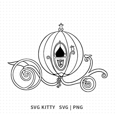 Cinderella Carriage SVG Cut File