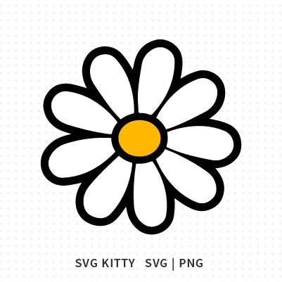 Daisy Flower SVG Cut File