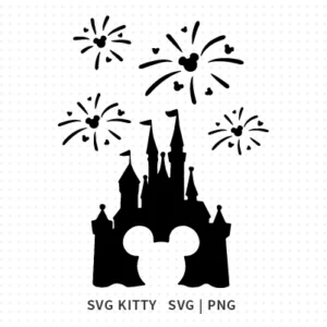Disney Castle Mickey Mouse SVG Cut File