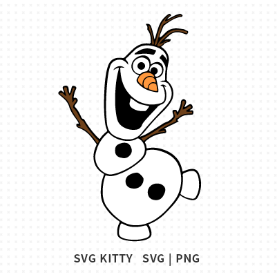 Frozen Olaf SVG Cut File