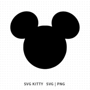 Mickey Head SVG Cut File