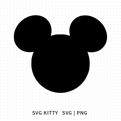 Mickey Head SVG Cut File