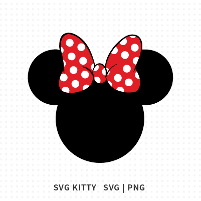 Minnie Head SVG Cut File