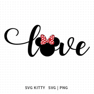 Minnie Love SVG Cut File