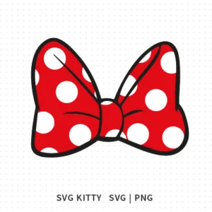 Minnie Mouse Bow SVG Cut File
