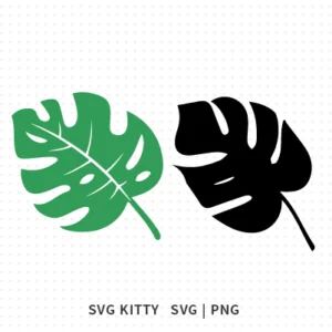Monstera Leaf SVG Cut File