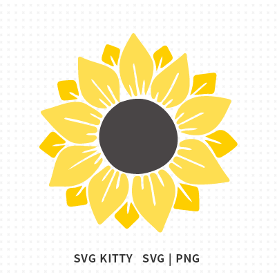 Sunflower Flowers SVG Cut File