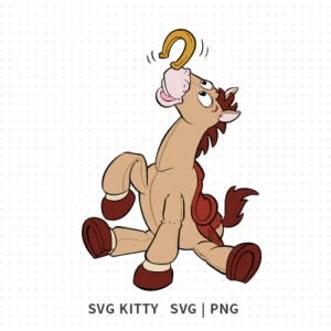 Toy Story Horse Bullseye SVG Cut File
