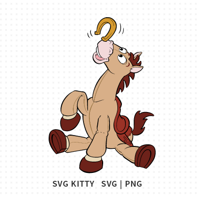 Toy Story Horse Bullseye SVG Cut File