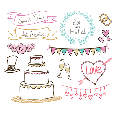 Wedding SVG Illustrations