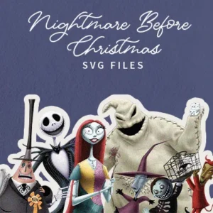 Nightmare Before Christmas SVG File